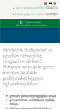 Mobile Screenshot of gyogytornarendelo.hu